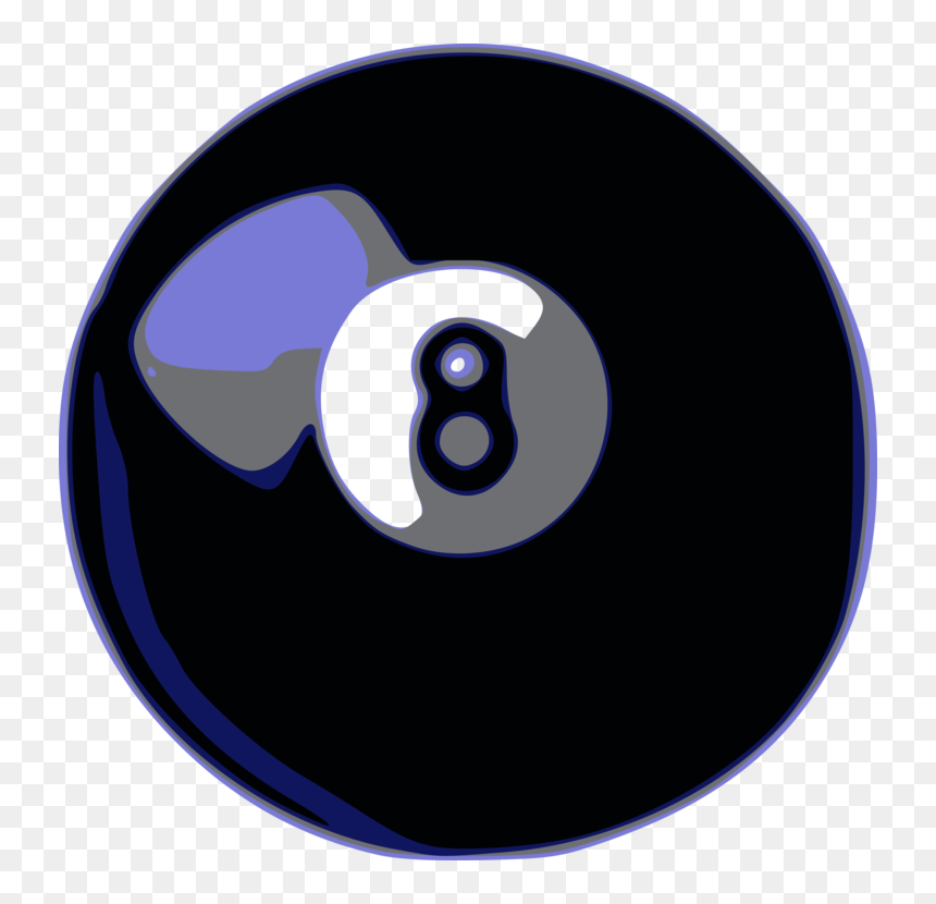Symbol,billiard Ball,eight Ball - Billar 8 Png, Transparent Png - metal ball png
