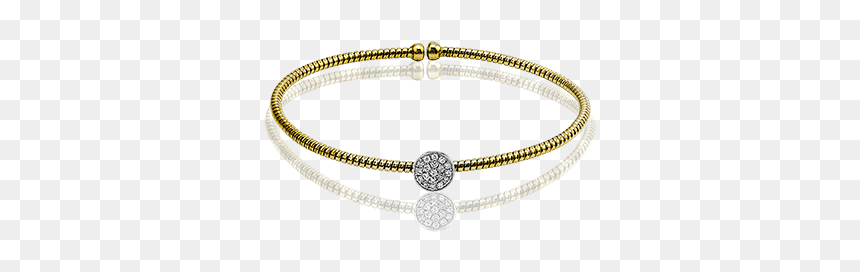 Bracelet, HD Png Download - gold bangle png