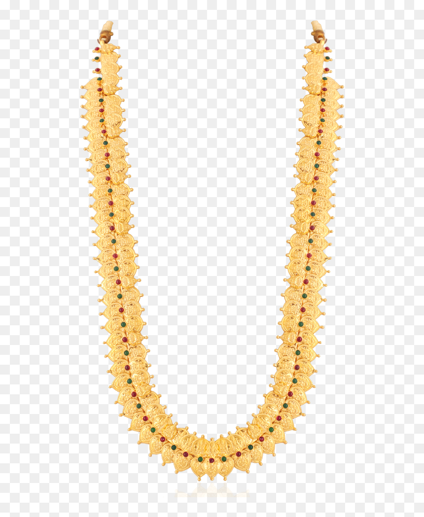 Traditional Double Line Kasu Malai - Bike Chainring, HD Png Download - wedding malai png