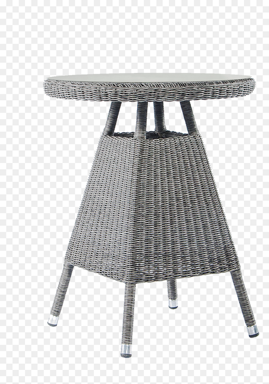Monte Carlo Tea Table - Stolik Technorattan Szary, HD Png Download - tea table png