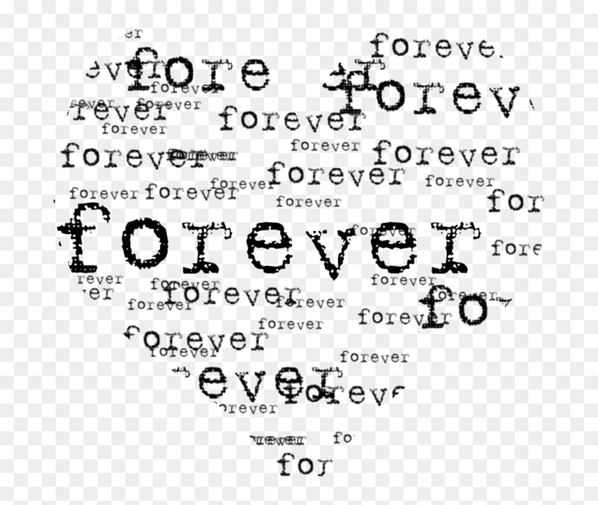 #freetoedit #overlay #love #forever #heart #wordart - Parallel, HD Png Download - love forever png