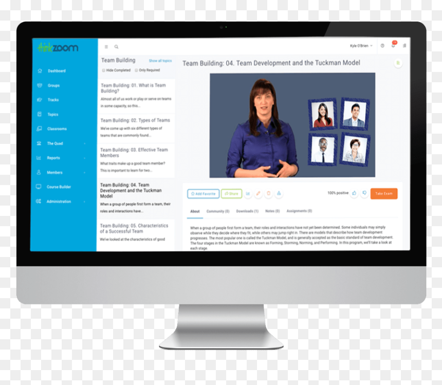 Computer Monitor, HD Png Download - team building images png