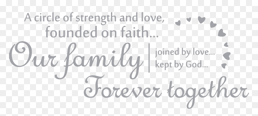 Transparent Metallic Circle Png - Calligraphy, Png Download - love forever png
