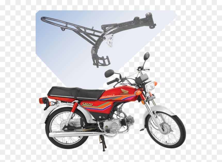 Transparent Engine Piston Clipart - Honda Cd 70 2012 Model, HD Png Download - hero honda bikes png