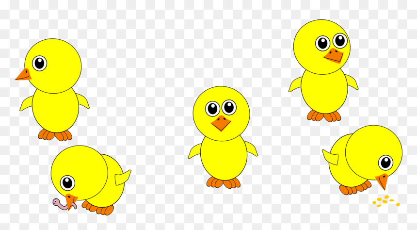 Transparent Chicken Png Cartoon - Chicks Cartoon, Png Download - chicks png