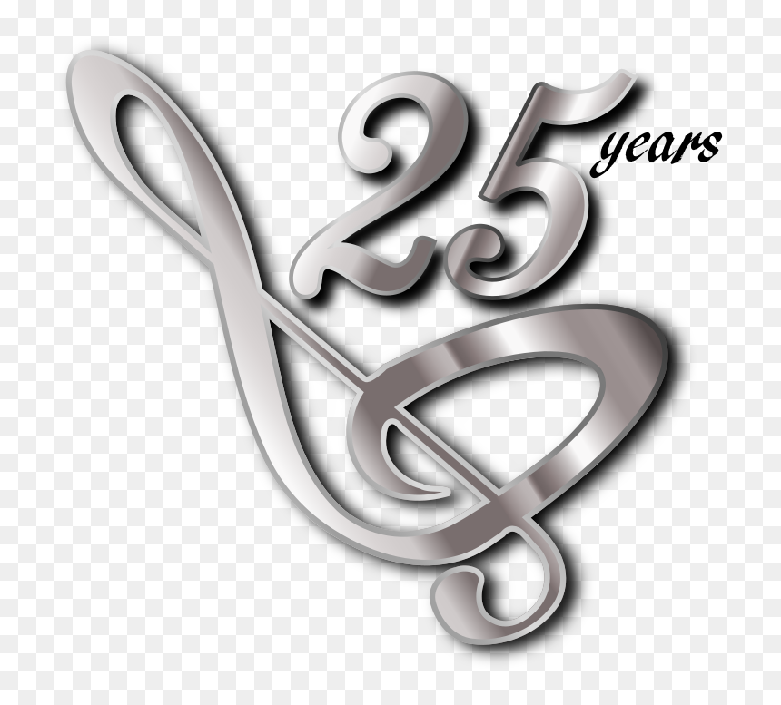 Heart,text,body Jewelry - Golden And Silver Jubilee, HD Png Download - anniversary text png