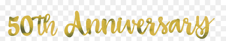 50th Anniversary Banner - 1 Rocznica Ślubu Baner, HD Png Download - anniversary text png