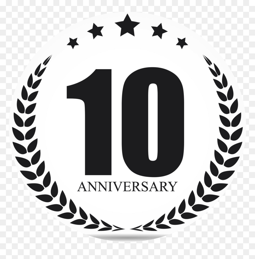 10th Anniversary Evening Gala, HD Png Download - anniversary text png