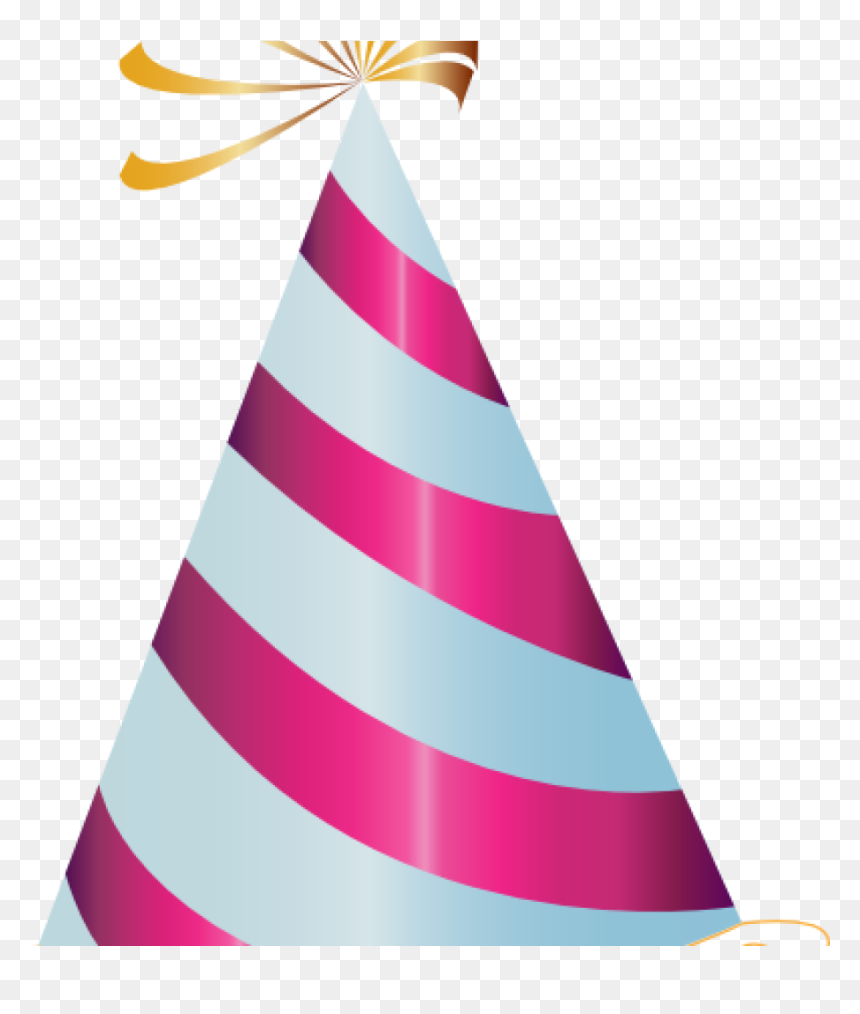 Transparent Party Hat Birthday Png Images All Clipart - Transparent Background Png Format Birthday Hat Png, Png Download - bithday png