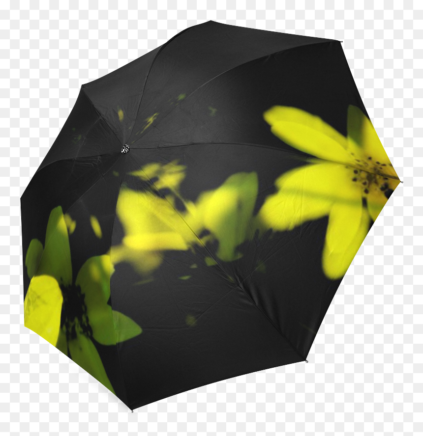Flowers Foldable Umbrella - Umbrella, HD Png Download - folding umbrella png