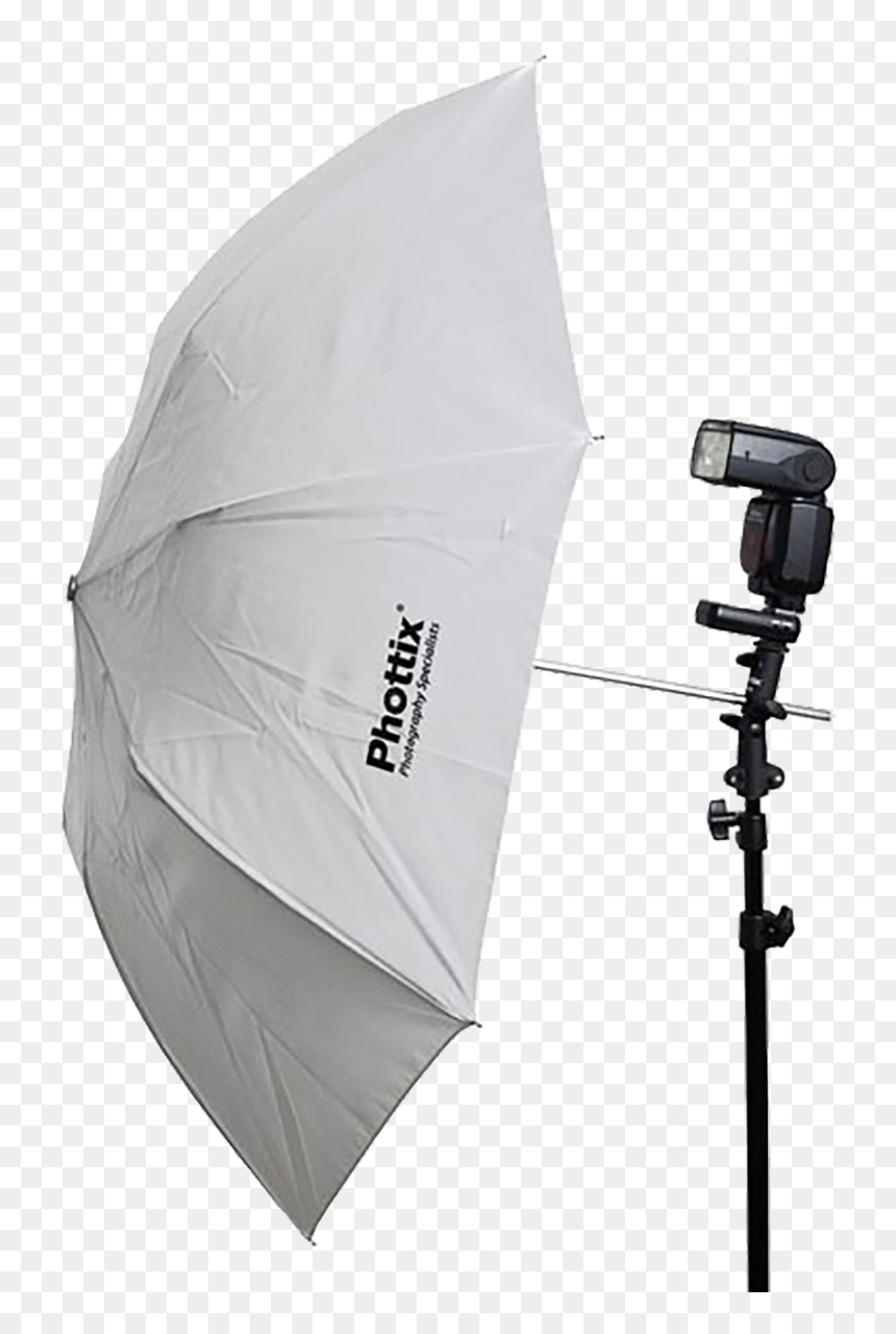Phottix Double Small Folding Shoot Through Umbrella, HD Png Download - folding umbrella png