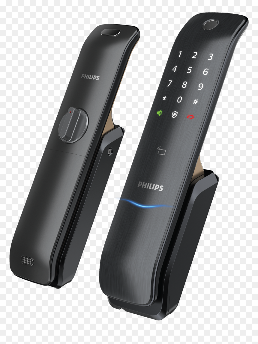 6100 - Philips 6100 Digital Lock, HD Png Download - lock key png