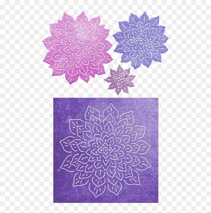Cheery Lynn Dies - Cheery Lynn Designs, HD Png Download - dahlia flower png