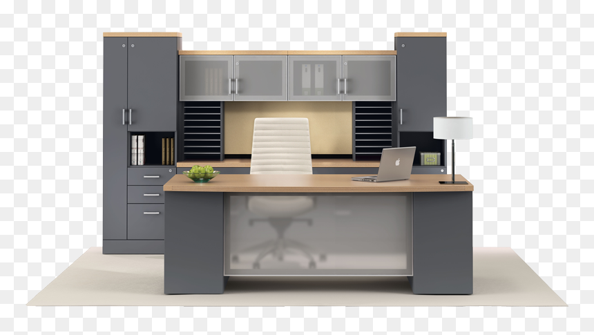 A Modern Office Setup - Executive New Office Furniture, HD Png Download - furniture png image