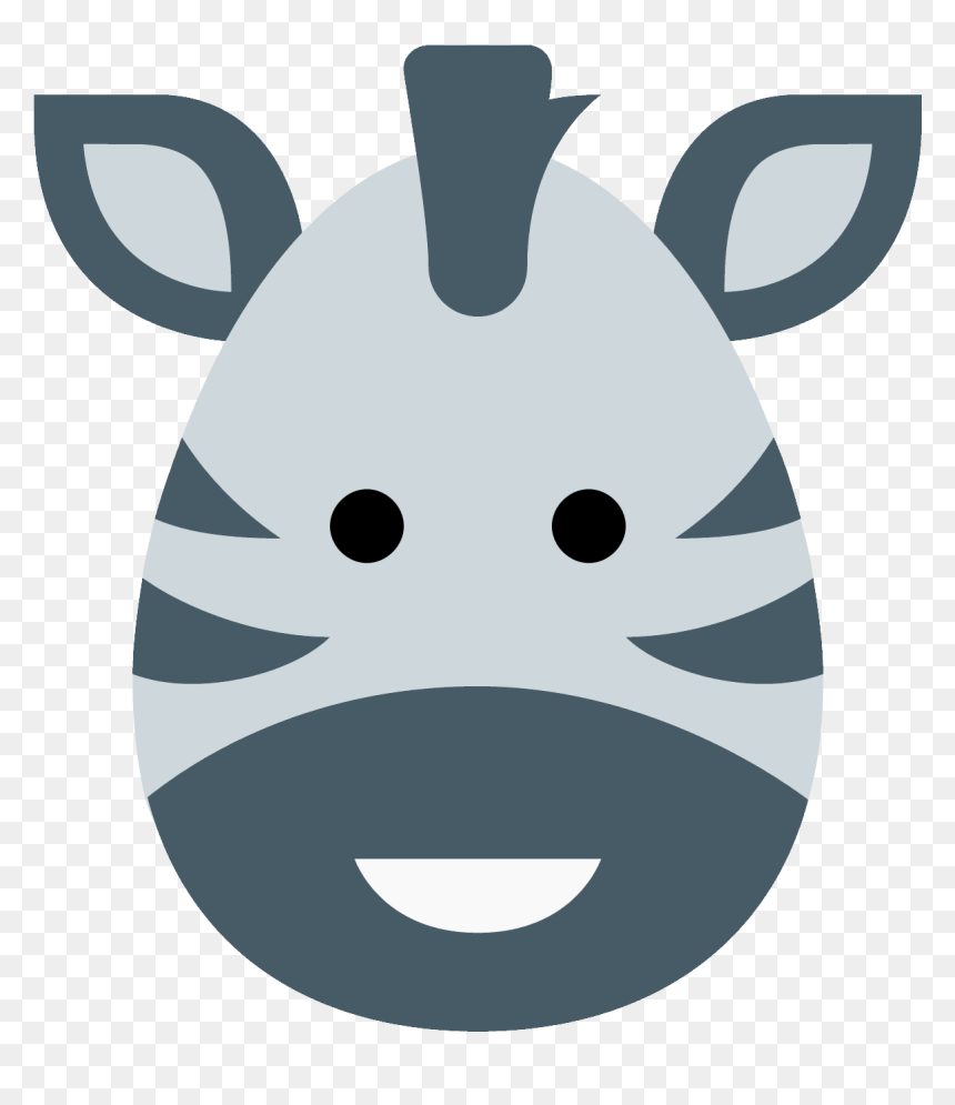Zebra Icon In Flat Style - Zebra Icon, HD Png Download - zebra png images