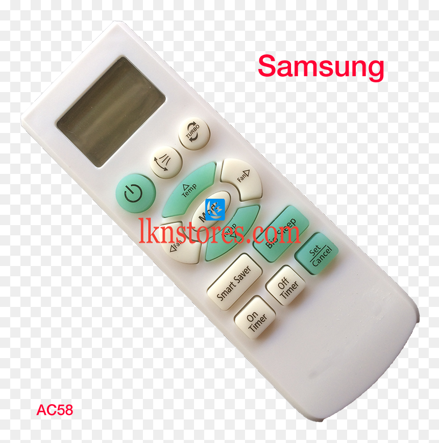 Samsung Ac Air Condition Remote Compatible Ac58 - Gadget, HD Png Download - samsung air conditioner png