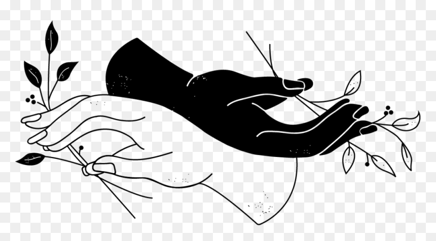 Hands - Illustration, HD Png Download - wedding hands images png
