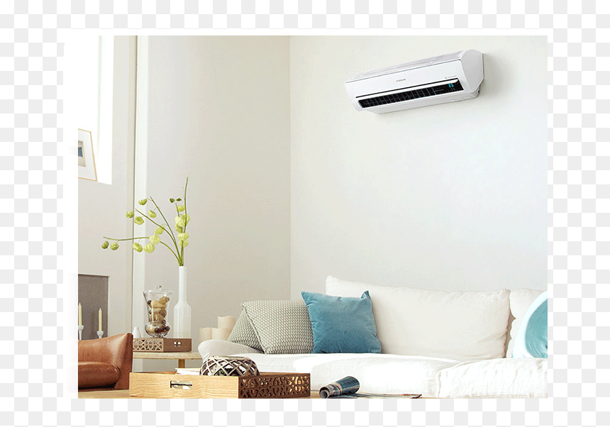 Aircondition Room Hd, HD Png Download - samsung air conditioner png