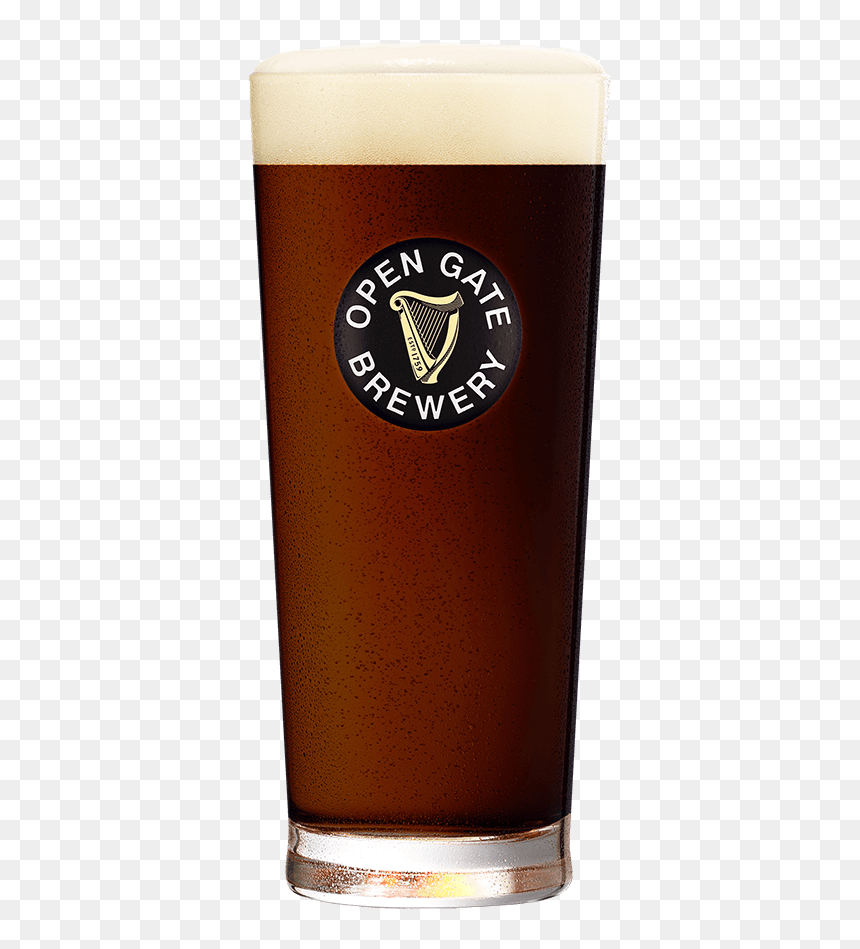 Pint Glass, HD Png Download - open beer bottle png