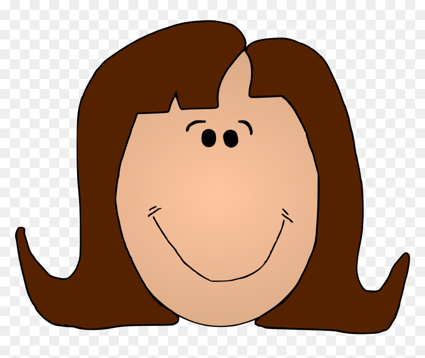 Lady Clip Art, HD Png Download - lady hair png