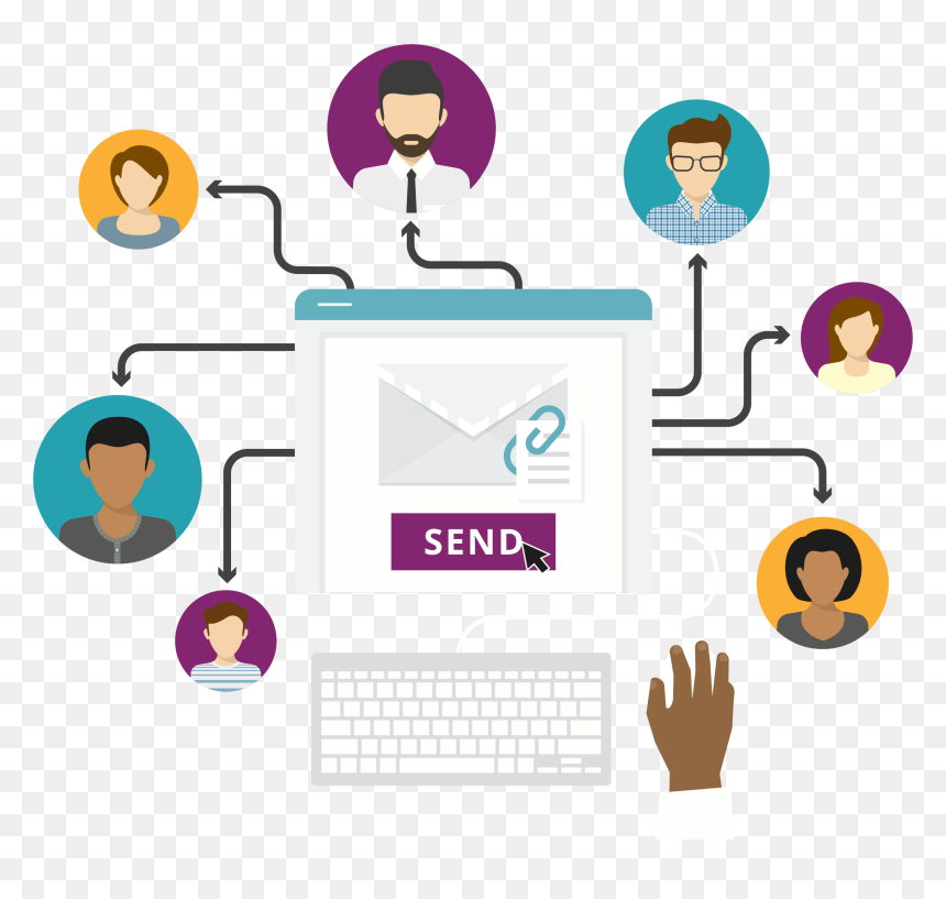 Transparent Email Clipart Png - Email Marketing Png Transparent, Png Download - email marketing images png