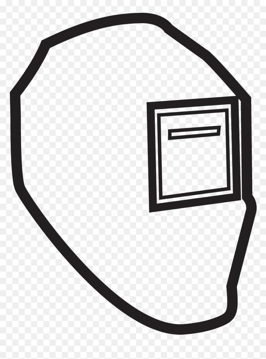 Welding Clipart Welding Shop - Welding Helmet Clipart, HD Png Download - shop clipart png