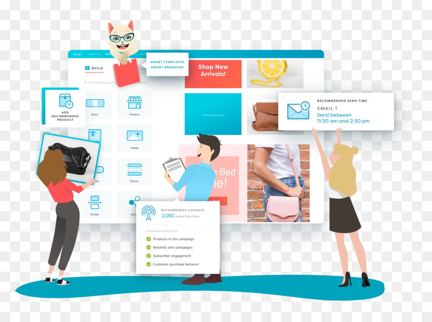 Ahoy Hero Image - Cartoon, HD Png Download - email marketing images png