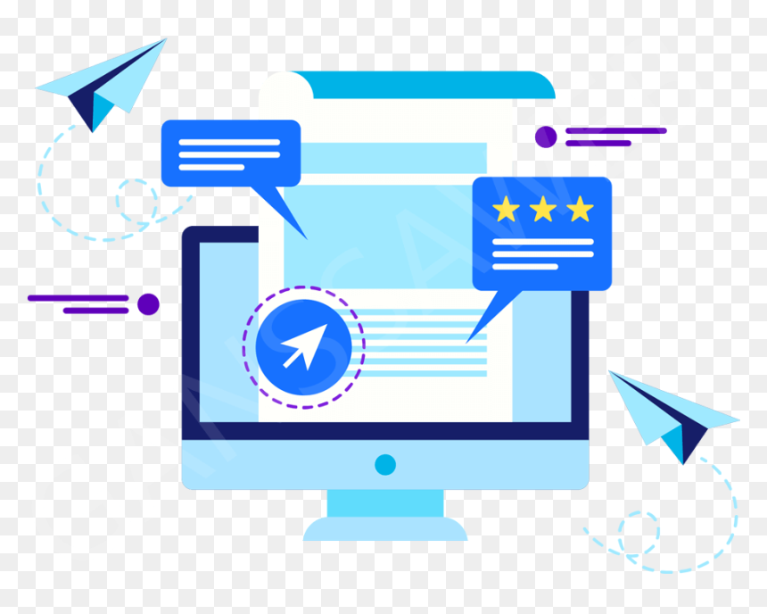 Email Marketing Services - Digital Marketing Bulk Sms Png, Transparent Png - email marketing images png