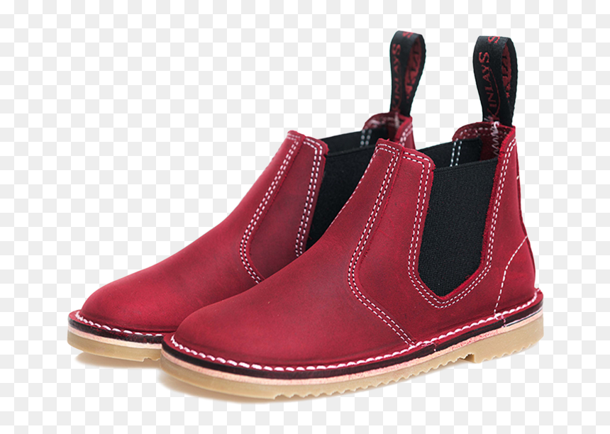Hunter Jnr Rodeo Pink Nubuck - Chelsea Boot, HD Png Download - ladies sandal png