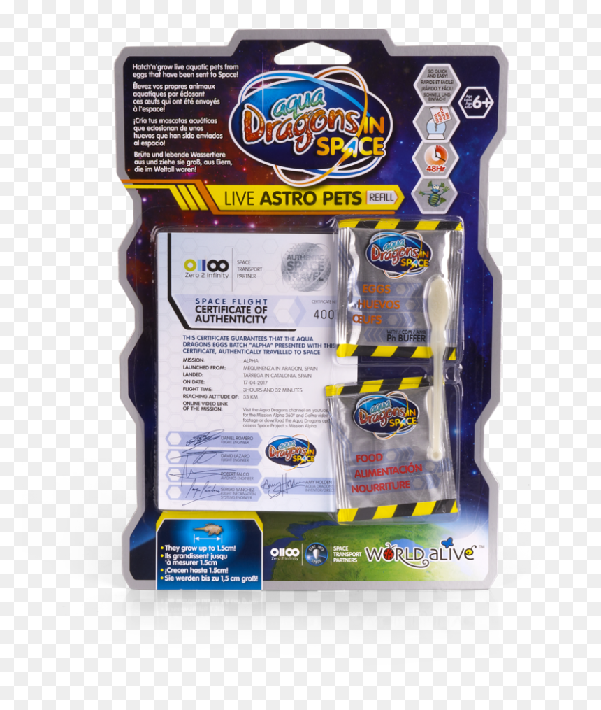 Aqua Dragons Astro Pets Refill - Toy, HD Png Download - coc dragon png