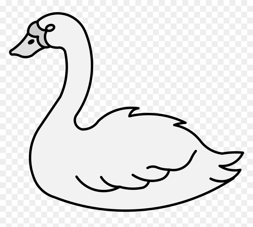 Transparent Swan Png - Duck, Png Download - white duck png