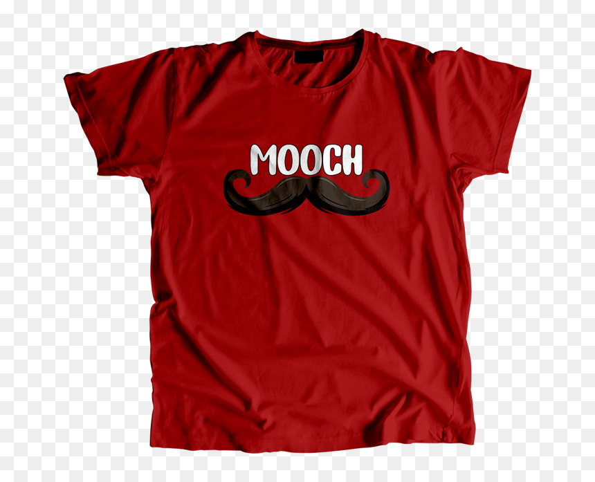 V Neck Plain Shirt Maroon , Png Download - Active Shirt, Transparent Png - mooch png