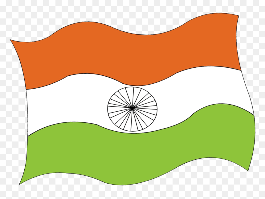 National Flag Clipart - Indian National Flag Chart, HD Png Download - indian flag in png