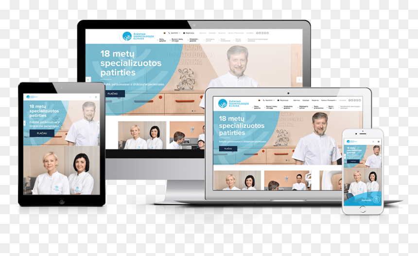 Tablet Computer, HD Png Download - website design images png