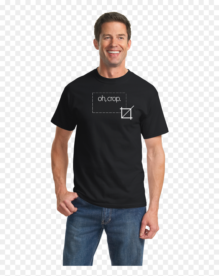 Gildan Dry Blend Black, HD Png Download - shirt png for photoshop