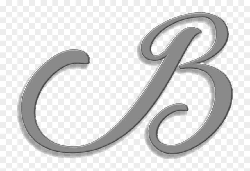 B - Logo Letter Transparent I Png, Png Download - monogram frame png