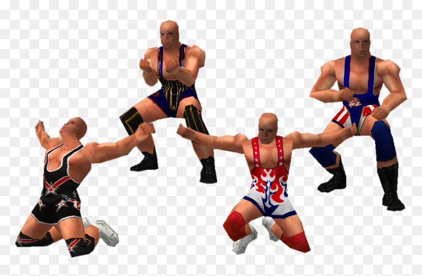 Contains 4 New Attires Created By Kingkanyon, A New - Sanshou, HD Png Download - wwf png