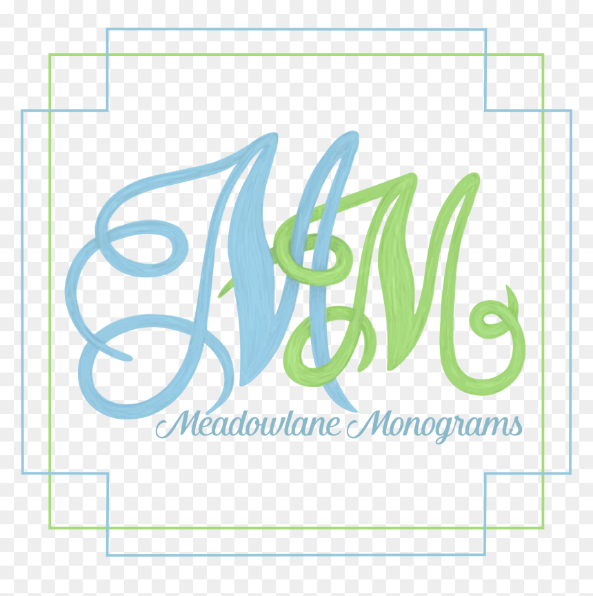 Calligraphy, HD Png Download - monogram frame png