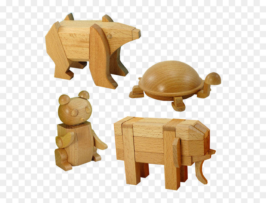 Wwf Animal Kumiki Puzzles - Wooden Block, HD Png Download - wwf png