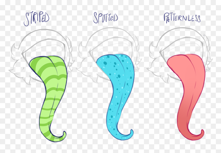 Picture - Cartoon, HD Png Download - long tongue png