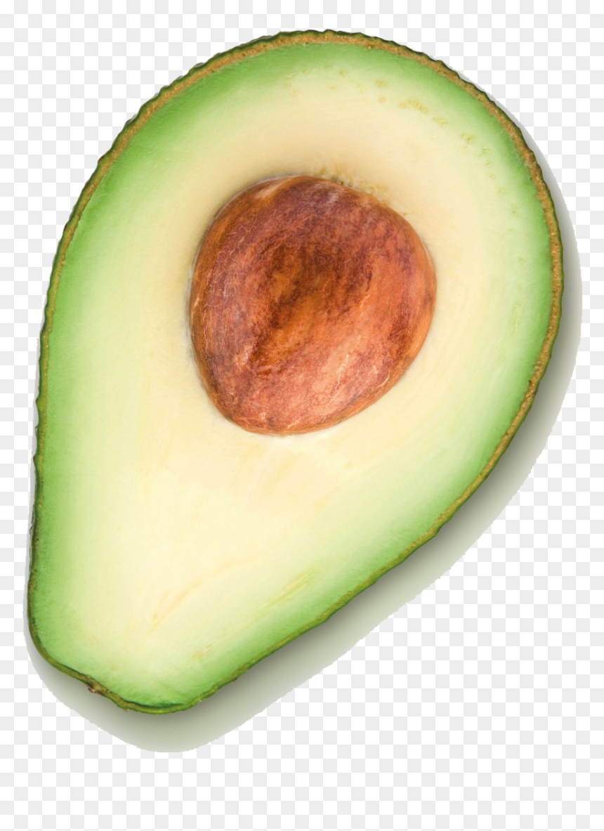 Avocado, HD Png Download - yellow green background png