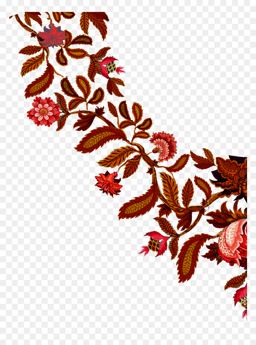 Vector Flower Design Vector Art Flower Textile Flower, HD Png Download - vector flower design png