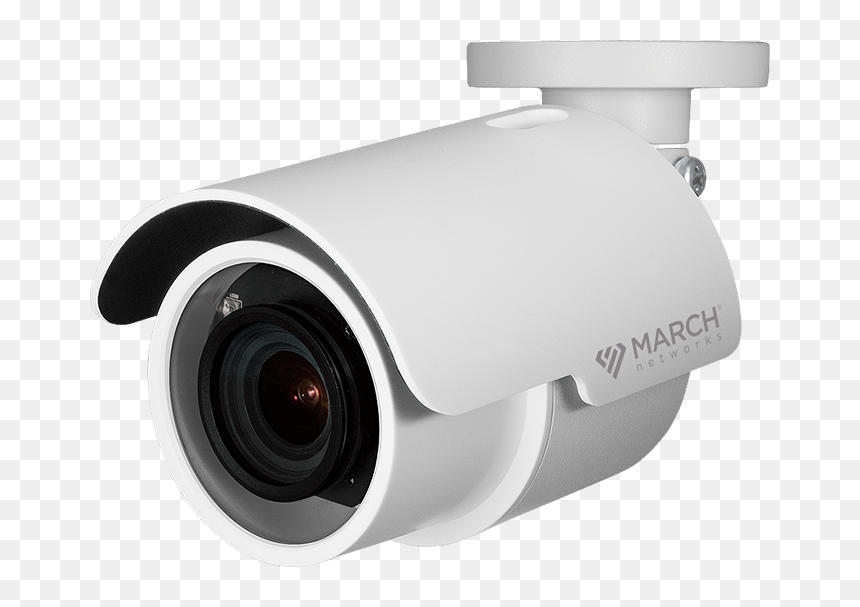 The March Networks Se2 Ir Microbullet Security Camera - Closed-circuit Television, HD Png Download - bullet point black png
