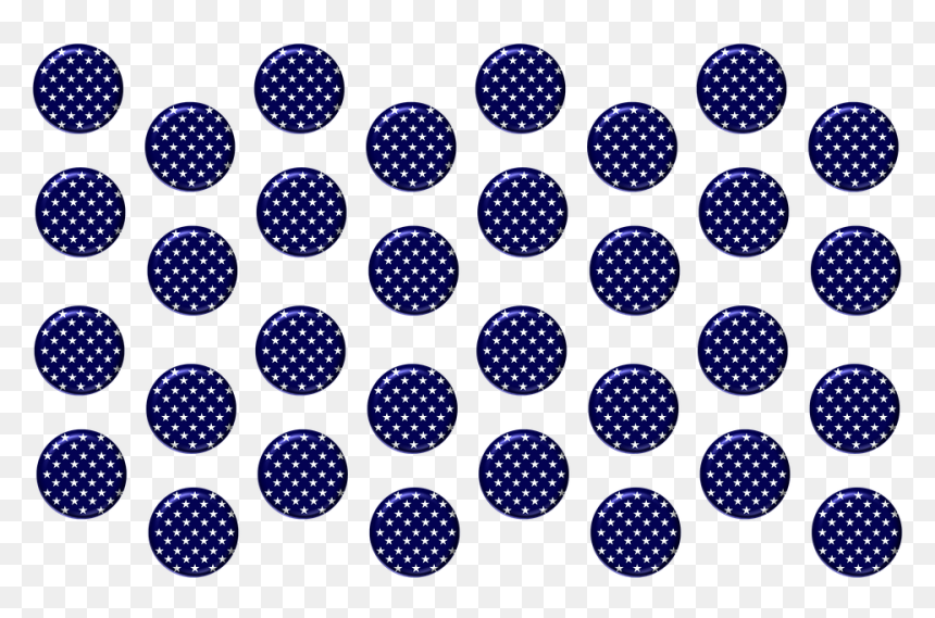 Stars, 3d, Navy, White, Circles, Buttons, Celebration - Saia De Cupcake Para Imprimir Da Raposa, HD Png Download - 3d buttons png