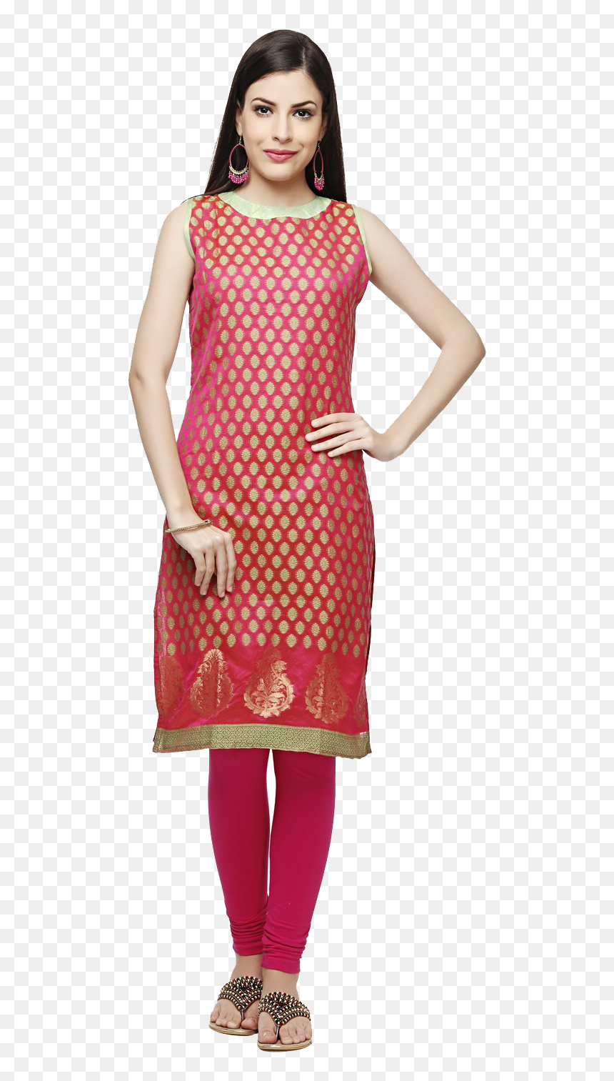 Chanderi Kurti Png Images Download - Kurti Png, Transparent Png - ladies kurti png