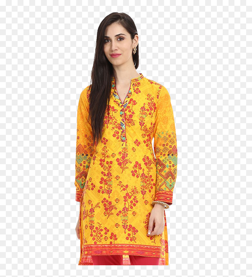 Home Banner - Cotton Kurti, HD Png Download - ladies kurti png