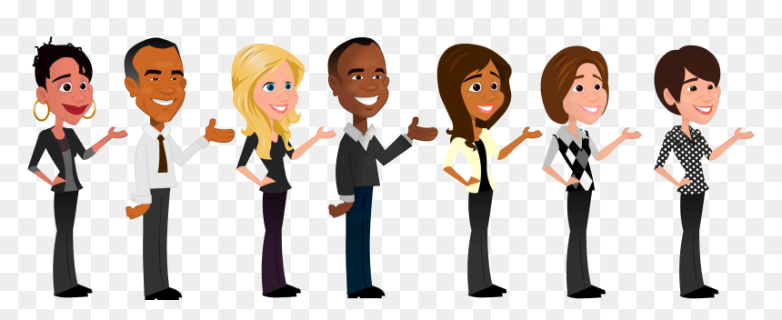 People Clipart Diversity Download - Diversity In The Workplace Clipart, HD Png Download - group of people clipart png