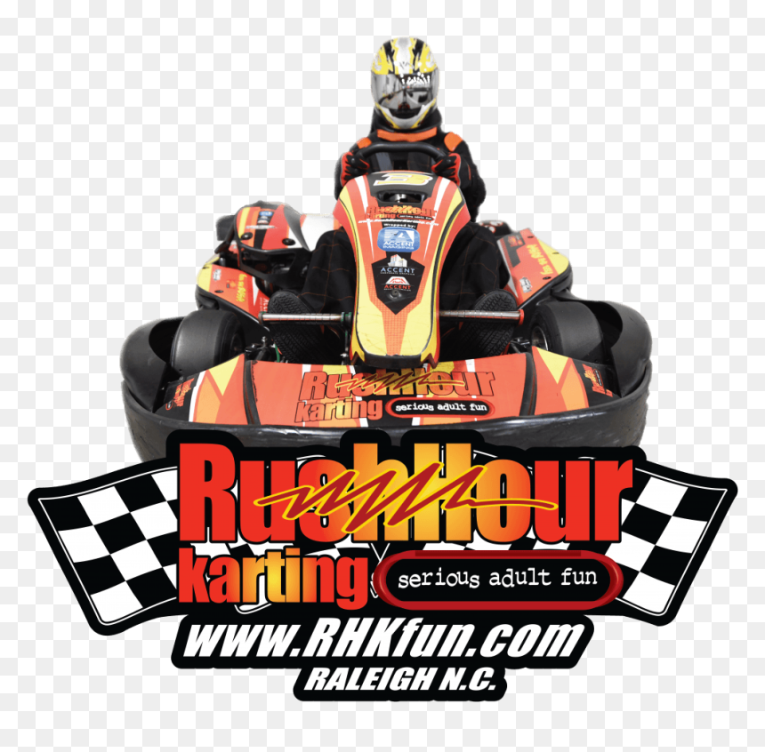 Rush Hour Karting - Inflatable, HD Png Download - kart png