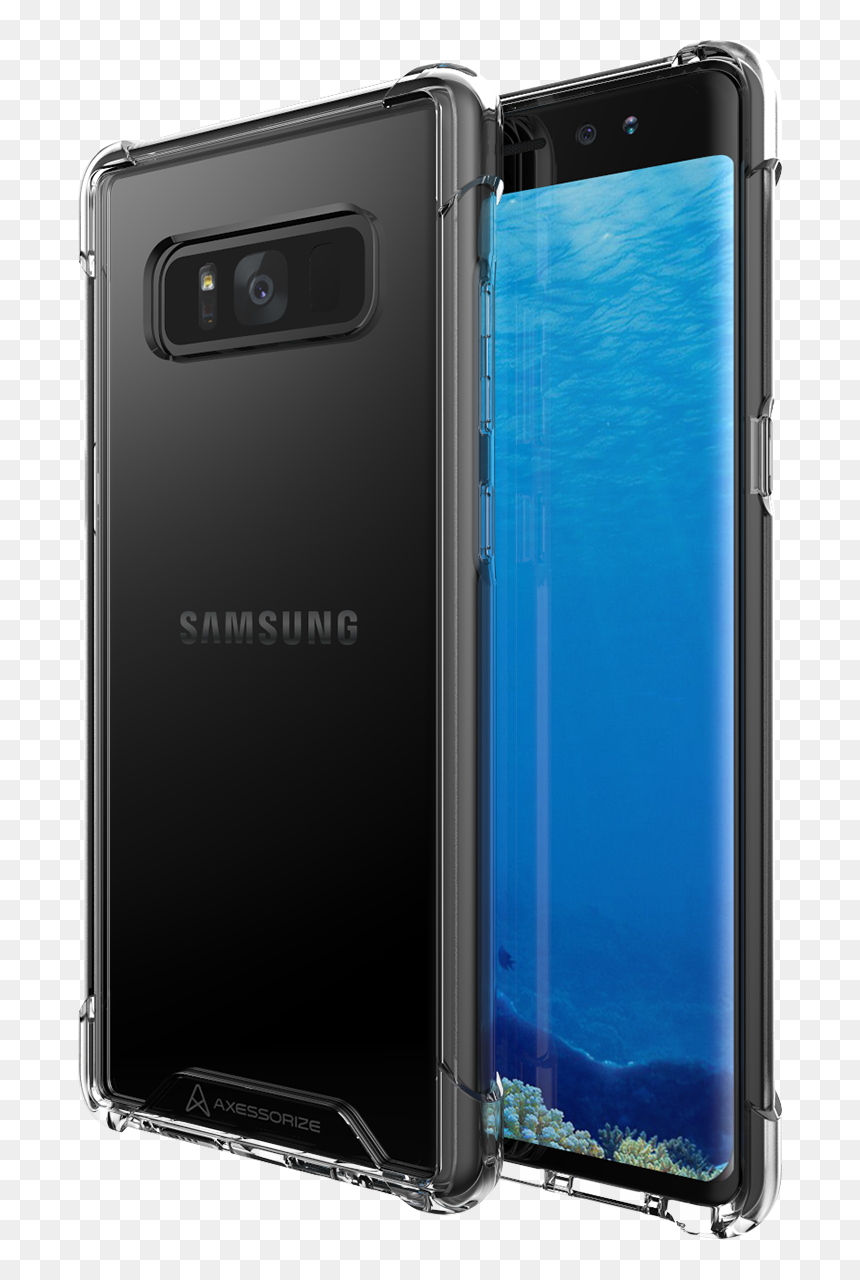 Case Proshield Blk Samsung Note, HD Png Download - samsung note 8 png
