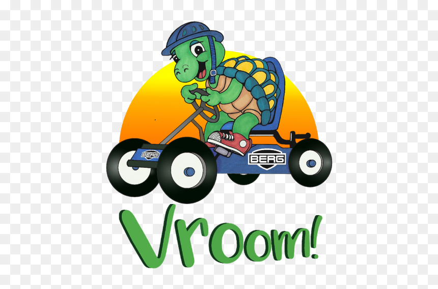 My Vroom Logo - Pedal Go Kart Logo, HD Png Download - kart png